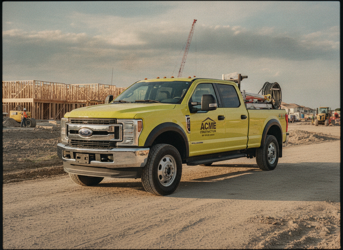 Construction Fleet Truck